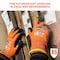 Ergodyne Orange Coated Waterproof Winter Work Gloves, XL, A5, PK144 7551-CASE - alternate 5